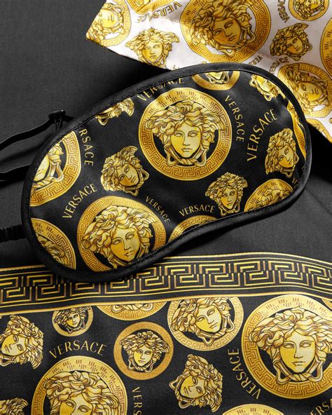 mask versace|Medusa Amplified Sleep Mask Black,Print .